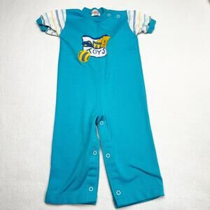 VINTAGE Healthtex 24 month unisex giraffe one piece